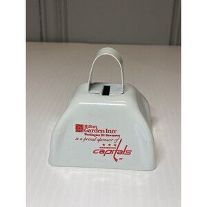 Washington Capitals SGA 3" Metal Cowbell White Hockey Souvenir Noise Maker